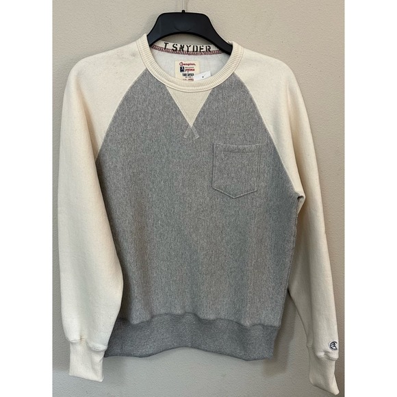 Todd Snyder Other - Todd Snyder Colorblock Pocket Sweatshirt Grey Mix Size Small New with tags FLAW